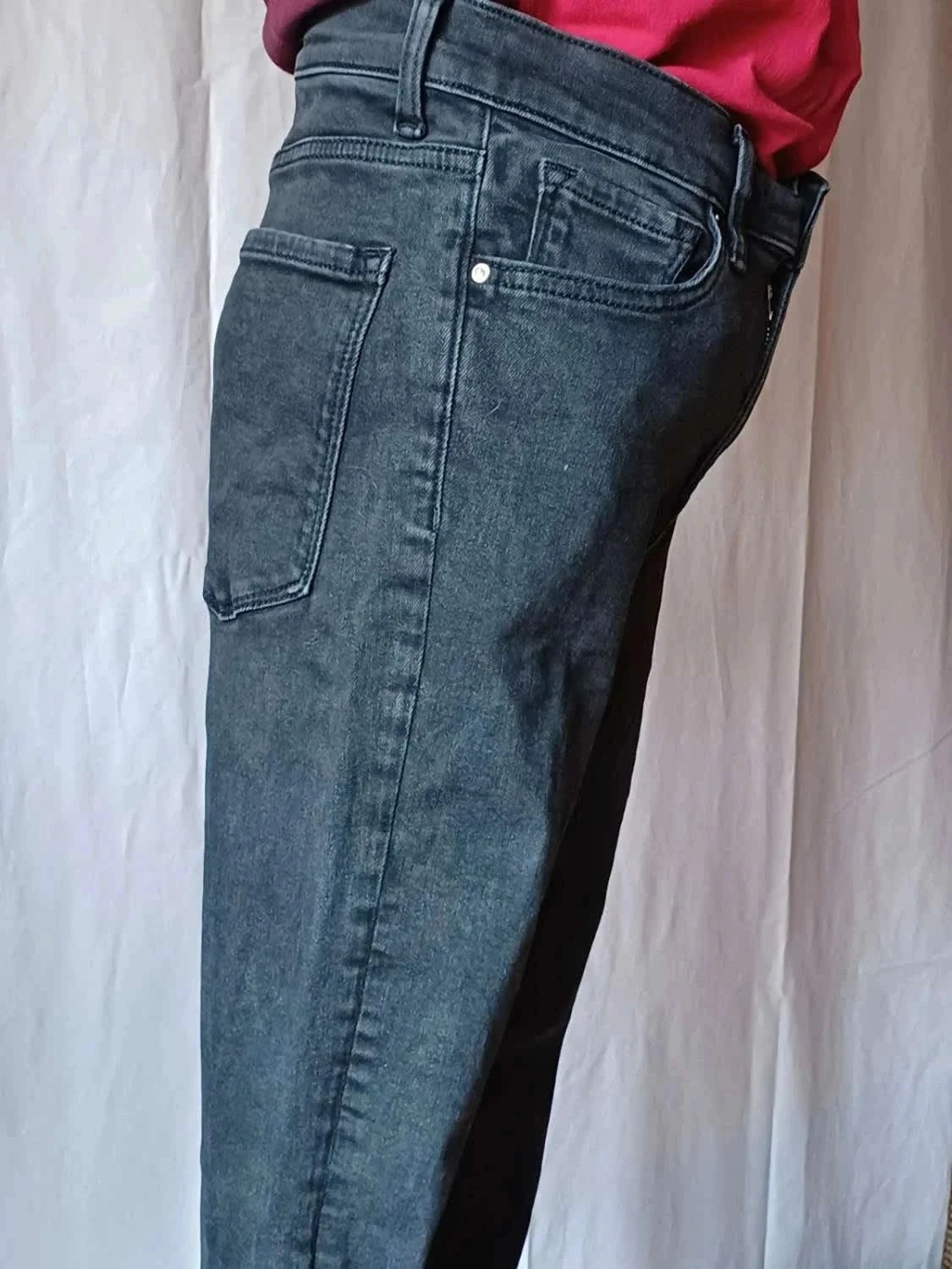 Jean mango flare cropped negro 40 – photo 11